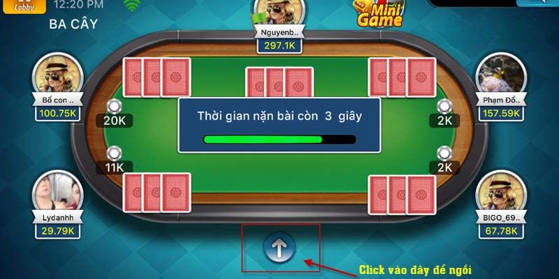 Hướng dẫn luật chơi game bài ba cây chi tiết nhất